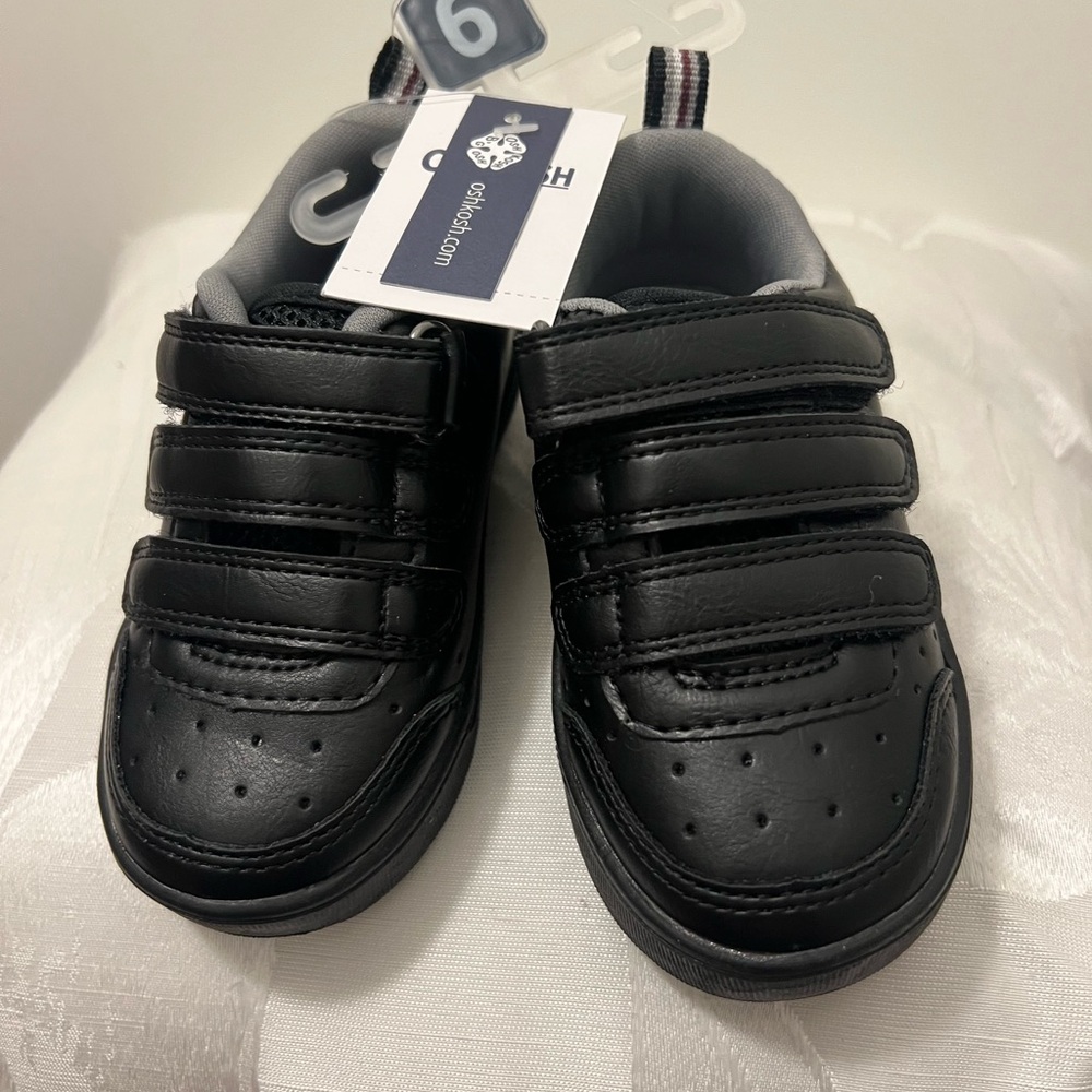 Kids Black Sneakers